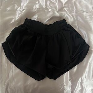 Black Womens Lululemon Shorts- size 0 reg, great quality.